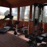 Exercise Room at Healing Waters Lodge | Fly fishing lodge in Montana