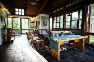 Sun Porch at Healing Waters Lodge