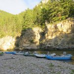 Lewis & Clark Expeditions - Camp on the Smith River