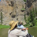 Guided fly fishing float trip on the Smith River