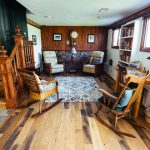 Reading Room at Healing Waters Lodge