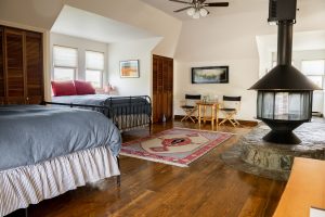 Large Guest room at Healing Waters Lodge