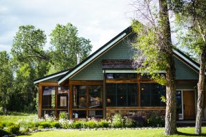 Dining Hall at Healing Waters Lodge in Montana